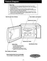 Preview for 8 page of Panasonic NNS586 - MICROWAVE Operating Instructions Manual