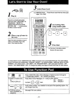 Preview for 10 page of Panasonic NNS586 - MICROWAVE Operating Instructions Manual