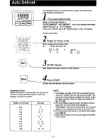 Preview for 13 page of Panasonic NNS586 - MICROWAVE Operating Instructions Manual