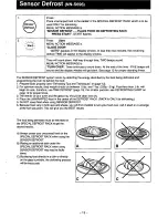 Preview for 15 page of Panasonic NNS586 - MICROWAVE Operating Instructions Manual