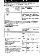 Preview for 16 page of Panasonic NNS586 - MICROWAVE Operating Instructions Manual