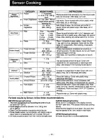 Preview for 17 page of Panasonic NNS586 - MICROWAVE Operating Instructions Manual