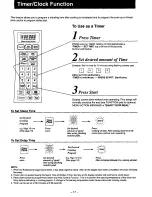 Preview for 19 page of Panasonic NNS586 - MICROWAVE Operating Instructions Manual