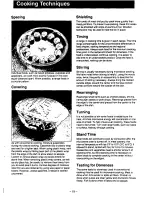 Preview for 21 page of Panasonic NNS586 - MICROWAVE Operating Instructions Manual