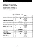 Preview for 25 page of Panasonic NNS586 - MICROWAVE Operating Instructions Manual