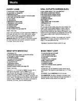 Preview for 26 page of Panasonic NNS586 - MICROWAVE Operating Instructions Manual