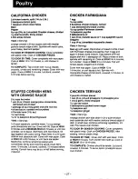 Preview for 29 page of Panasonic NNS586 - MICROWAVE Operating Instructions Manual