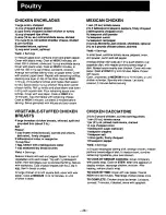 Preview for 30 page of Panasonic NNS586 - MICROWAVE Operating Instructions Manual