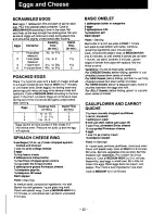 Preview for 34 page of Panasonic NNS586 - MICROWAVE Operating Instructions Manual