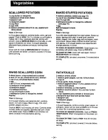 Preview for 36 page of Panasonic NNS586 - MICROWAVE Operating Instructions Manual