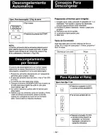 Preview for 54 page of Panasonic NNS586 - MICROWAVE Operating Instructions Manual