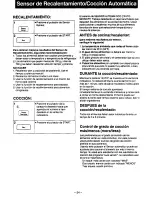 Preview for 56 page of Panasonic NNS586 - MICROWAVE Operating Instructions Manual