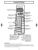 Preview for 11 page of Panasonic NNS624 - MICROWAVE OVEN - 1.2 CU.FT Operating Instructions Manual