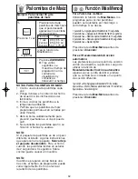 Preview for 44 page of Panasonic NNS624 - MICROWAVE OVEN - 1.2 CU.FT Operating Instructions Manual