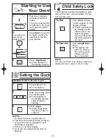 Preview for 12 page of Panasonic NNS635WF - MICROWAVE OVEN 1.2CUFT Operating Instructions Manual