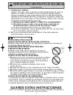 Preview for 32 page of Panasonic NNS635WF - MICROWAVE OVEN 1.2CUFT Operating Instructions Manual