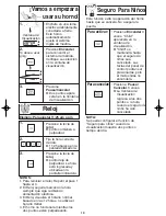 Preview for 40 page of Panasonic NNS635WF - MICROWAVE OVEN 1.2CUFT Operating Instructions Manual