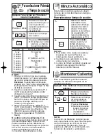 Preview for 41 page of Panasonic NNS635WF - MICROWAVE OVEN 1.2CUFT Operating Instructions Manual