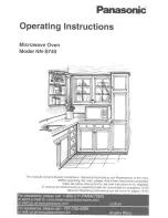 Panasonic NNS740 - MICROWAVE Operating Instructions Manual preview