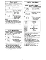 Preview for 9 page of Panasonic NNS740 - MICROWAVE Operating Instructions Manual