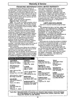 Preview for 20 page of Panasonic NNS740 - MICROWAVE Operating Instructions Manual