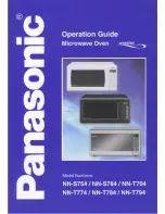 Panasonic NNS754 - MICROWAVE - 1.6 CUFT Operation Manual preview