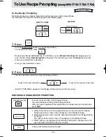 Предварительный просмотр 19 страницы Panasonic NNS754 - MICROWAVE - 1.6 CUFT Operation Manual