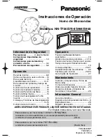 Предварительный просмотр 31 страницы Panasonic NNS754BF - MICROWAVE - 1.6 CUFT Operating Instructions Manual