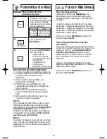 Предварительный просмотр 45 страницы Panasonic NNS754BF - MICROWAVE - 1.6 CUFT Operating Instructions Manual