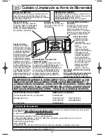 Предварительный просмотр 56 страницы Panasonic NNS754BF - MICROWAVE - 1.6 CUFT Operating Instructions Manual