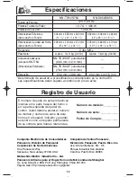 Предварительный просмотр 60 страницы Panasonic NNS754BF - MICROWAVE - 1.6 CUFT Operating Instructions Manual