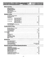 Preview for 3 page of Panasonic NNS788BAS Operating Instructions Manual