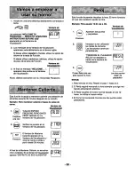 Preview for 32 page of Panasonic NNS789WAS Operating Instructions Manual