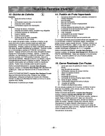 Preview for 43 page of Panasonic NNS789WAS Operating Instructions Manual