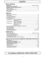 Preview for 3 page of Panasonic NNS942BF Operating Instructions Manual