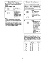 Preview for 12 page of Panasonic NNS942BF Operating Instructions Manual