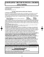 Предварительный просмотр 28 страницы Panasonic NNSA610 (Spanish) Instrucciones De Operación