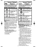 Preview for 18 page of Panasonic NNSD696 - MICROWAVE OVEN 1.2CUFT Operating Instructions Manual