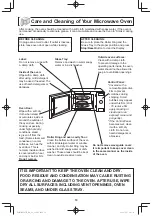 Предварительный просмотр 12 страницы Panasonic NNSD986S - MICROWAVE OVEN 2.2CUFT Operating Instructions Manual