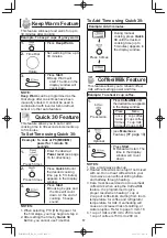 Предварительный просмотр 19 страницы Panasonic NNSD986S - MICROWAVE OVEN 2.2CUFT Operating Instructions Manual