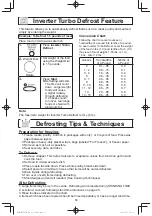 Предварительный просмотр 21 страницы Panasonic NNSD986S - MICROWAVE OVEN 2.2CUFT Operating Instructions Manual