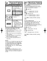 Preview for 15 page of Panasonic NNSN960S Operating Instructions Manual