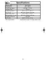 Preview for 31 page of Panasonic NNSN960S Operating Instructions Manual