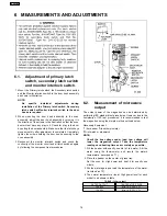 Preview for 16 page of Panasonic NNSN960S Service Manual