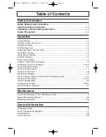 Preview for 2 page of Panasonic NNSN968B Operating Instructions Manual