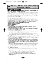 Preview for 7 page of Panasonic NNSN968B Operating Instructions Manual