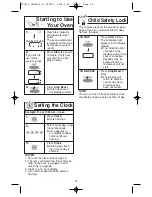 Preview for 14 page of Panasonic NNSN968B Operating Instructions Manual