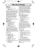 Preview for 21 page of Panasonic NNSN968B Operating Instructions Manual