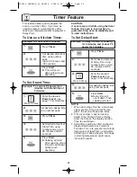 Preview for 22 page of Panasonic NNSN968B Operating Instructions Manual