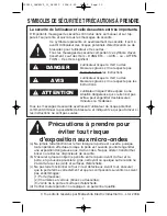 Preview for 33 page of Panasonic NNSN968B Operating Instructions Manual